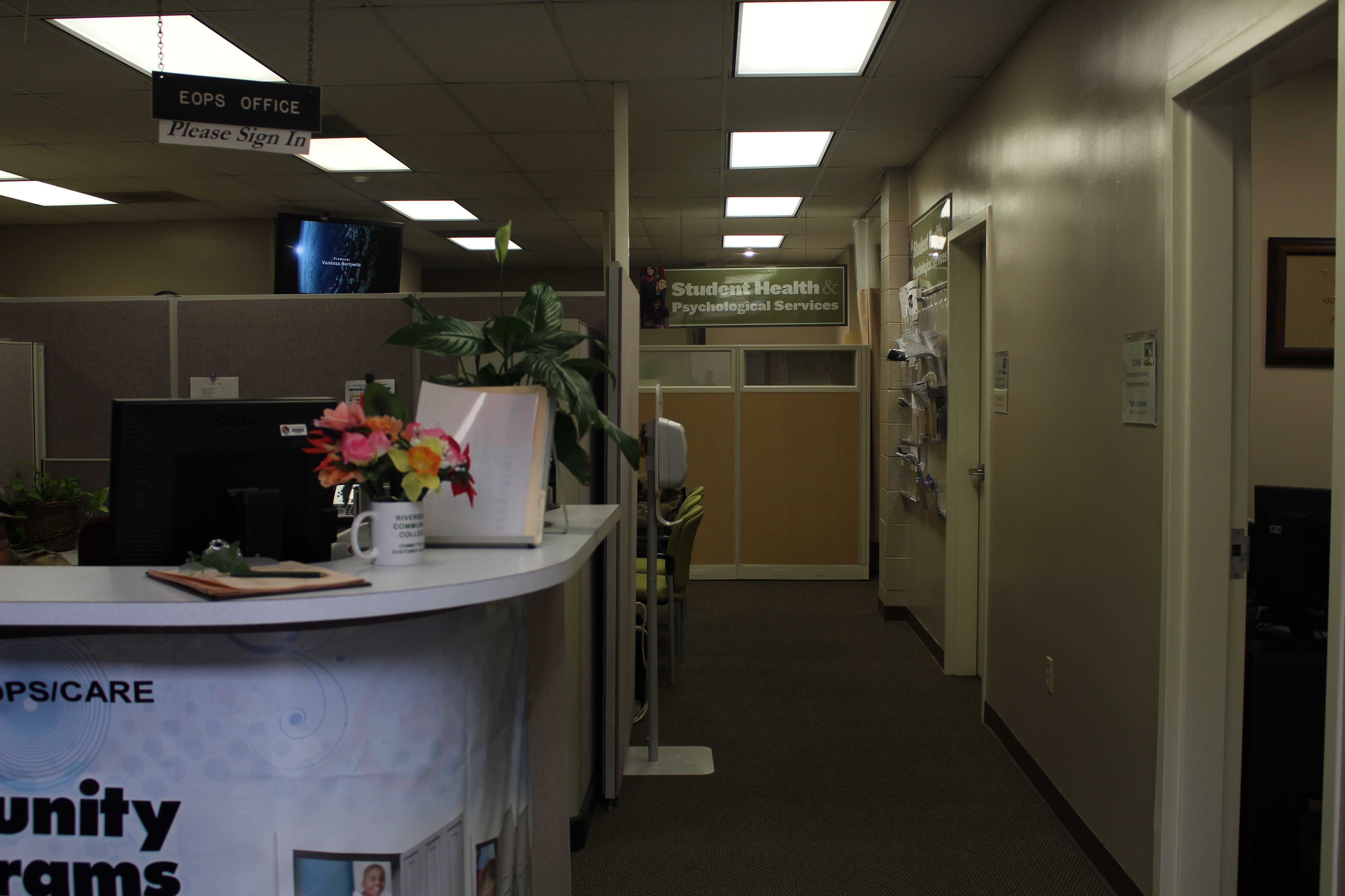 Student Health Services : One of the most unused student resource centers on campus; The student health office and its psychological services is available and never has a line. Photo by Erick Lopez | Asst. Photo Editor