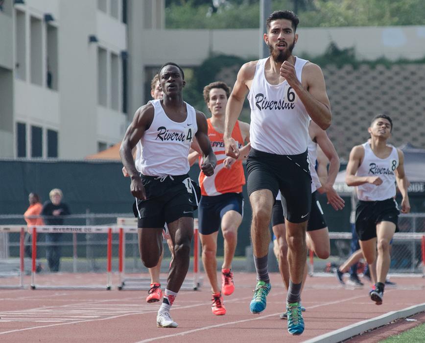 The Riverside City College Tigers’ track and field team took part in the UCI Spring Break Invitational on March 18-19 to compete with several teams, including host UC Irvine at Anteater Stadium.