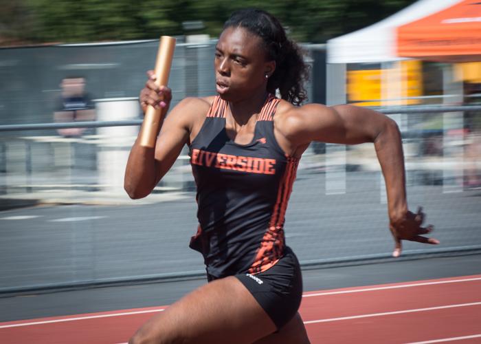 Riverside City College secured a decisive win against Orange Coast College in an Orange Empire Conference track and field meet on March 25, winning 110-42. The men also won in convincing fashion, 107-50.