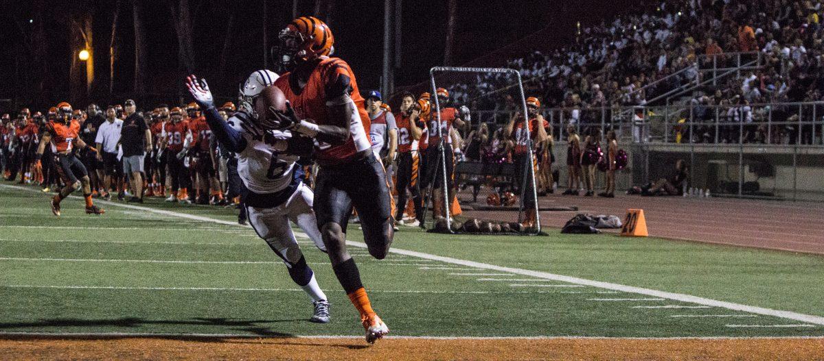 Riverside City College defeated Cerritos College 31-16, Oct. 1. The Tigers stay undefeated at 5-0.


Geovanny Guzman| Viewpoints