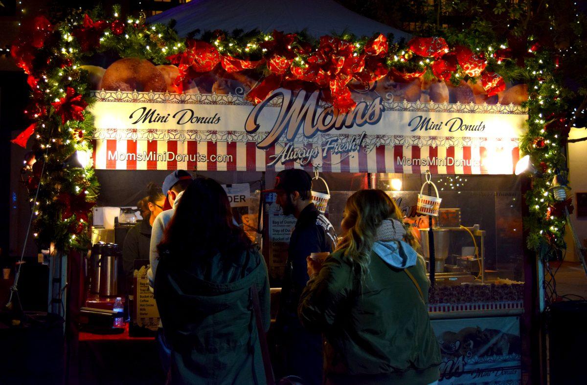 All of these things contributed to the anticipation that was felt throughout a crowd of people waiting for the fireworks and lights to be ignited at the Mission Inn in downtown Riverside.