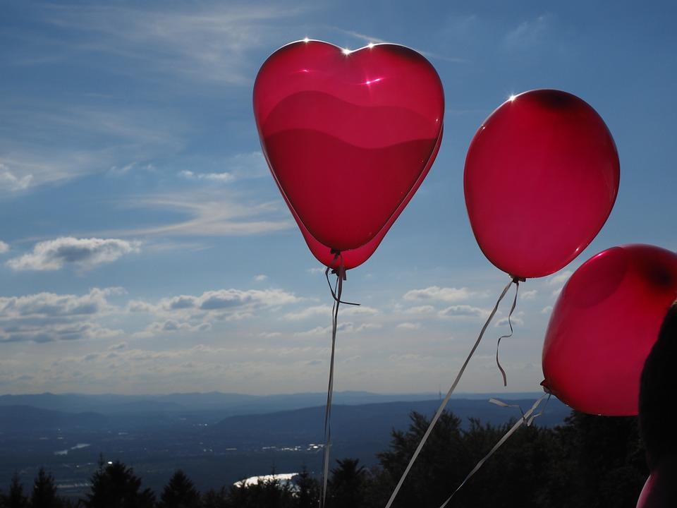 Romance Relationship Love Balloons Heart Romantic