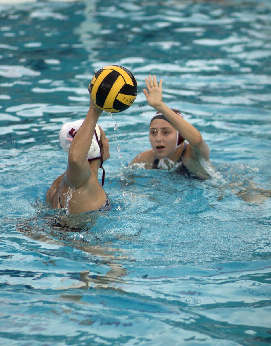 Women’s water polo trucks on