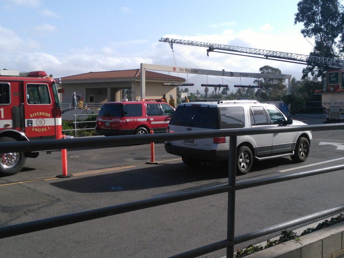 Riverside City College campus police shut down the parking structure for about three and a half hours after an apparent suicide was discovered Feb. 12.

(Viewpoints | Emma Carlsen)