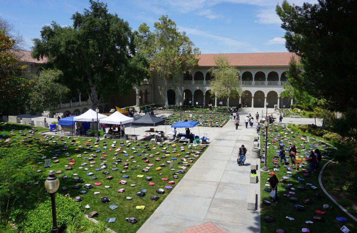Send Silence Packing, hosted by Active Minds, raises awareness of mental health funding and counseling on campuses for the large number of suicides among college students.

MIA MAGANA | Viewpoints