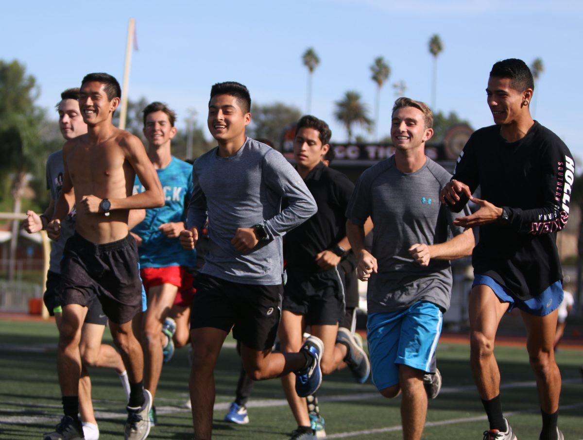 Riverside City College men's cross country team claims OEC divisional championship