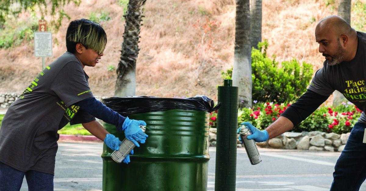 Volunteers meet throughout Riverside to beautify the city and create community through the Great American Clean-up