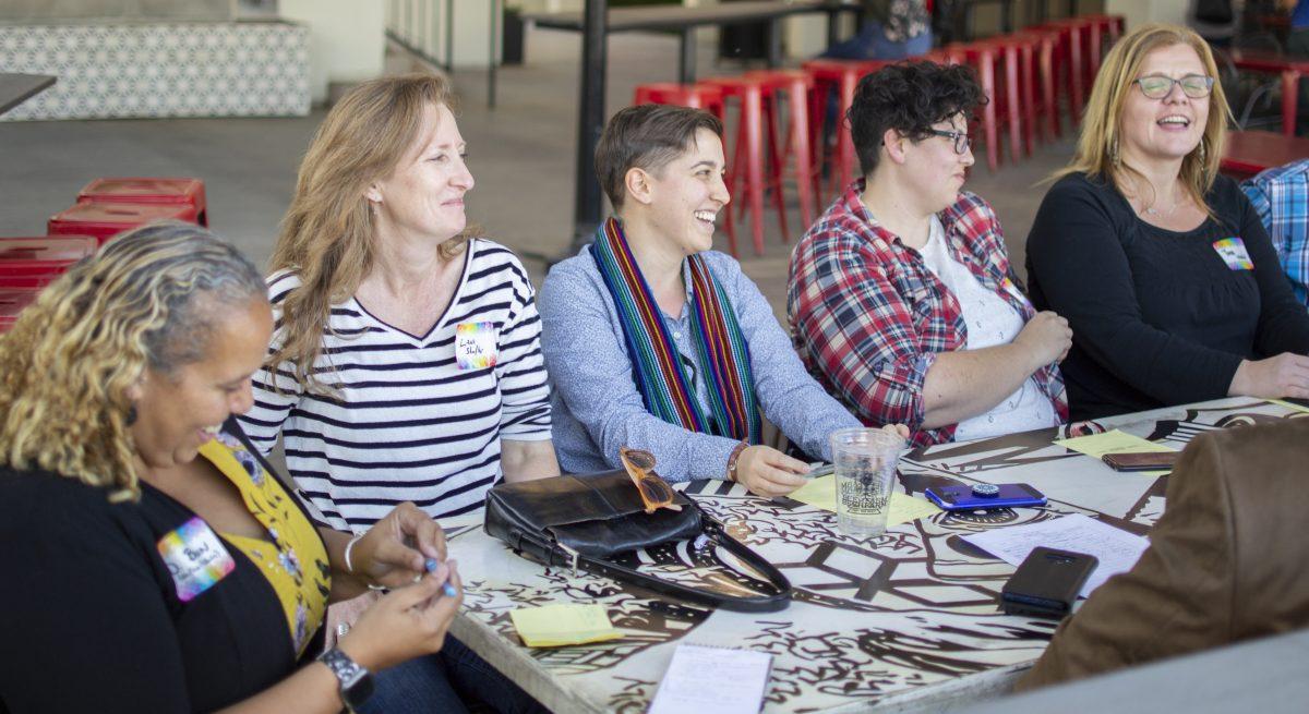 ALLY Social sparks discussion at the Riverside Food Lab