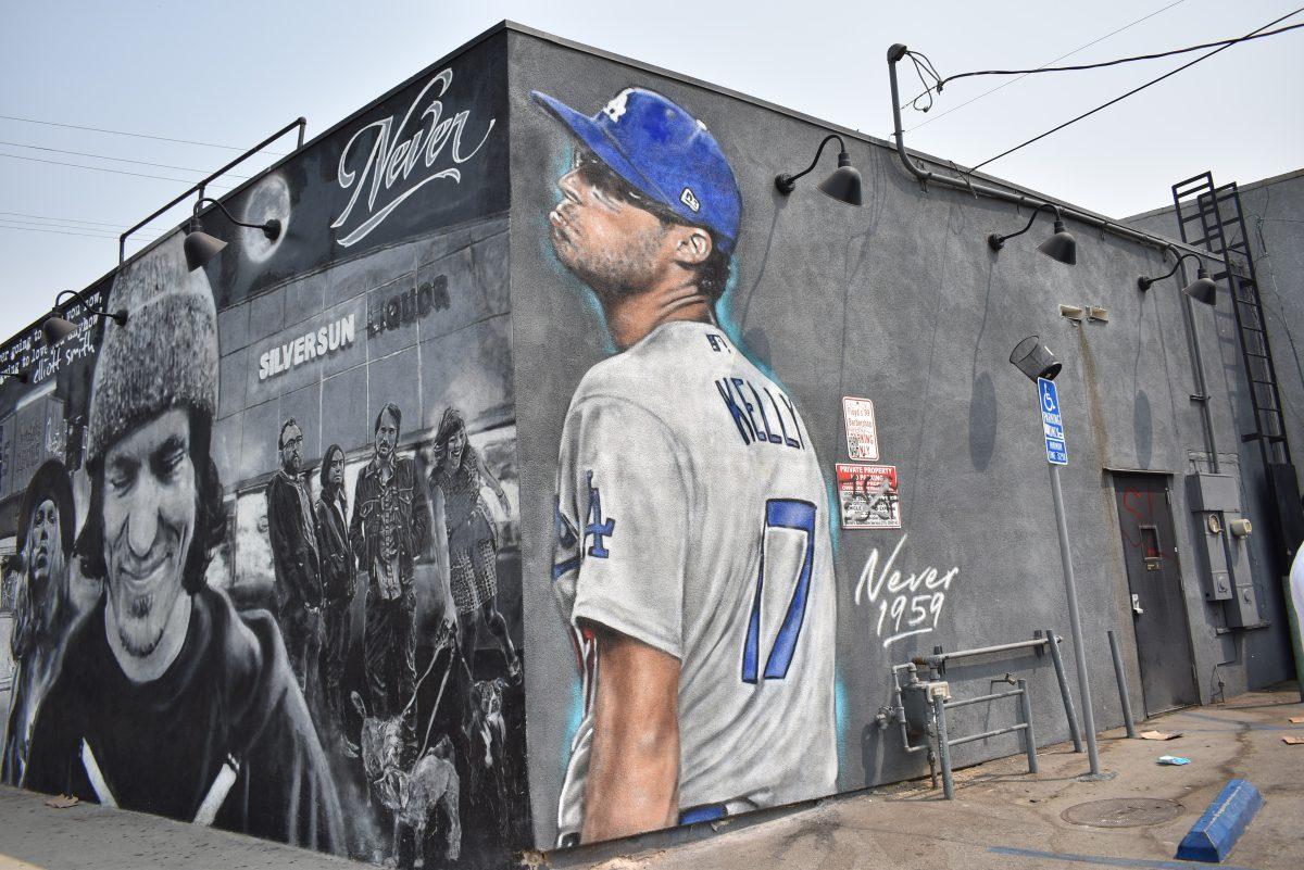 Sports Column: Popular muralist recreates memorable moment in Dodgers history