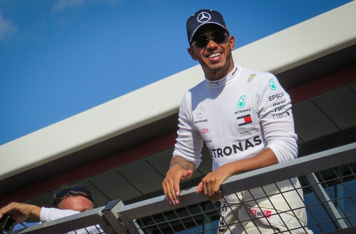 Lewis Hamilton at the Silverstone, British Grand Prix July 2018. (Jen Ross | WikiMedia Commons)