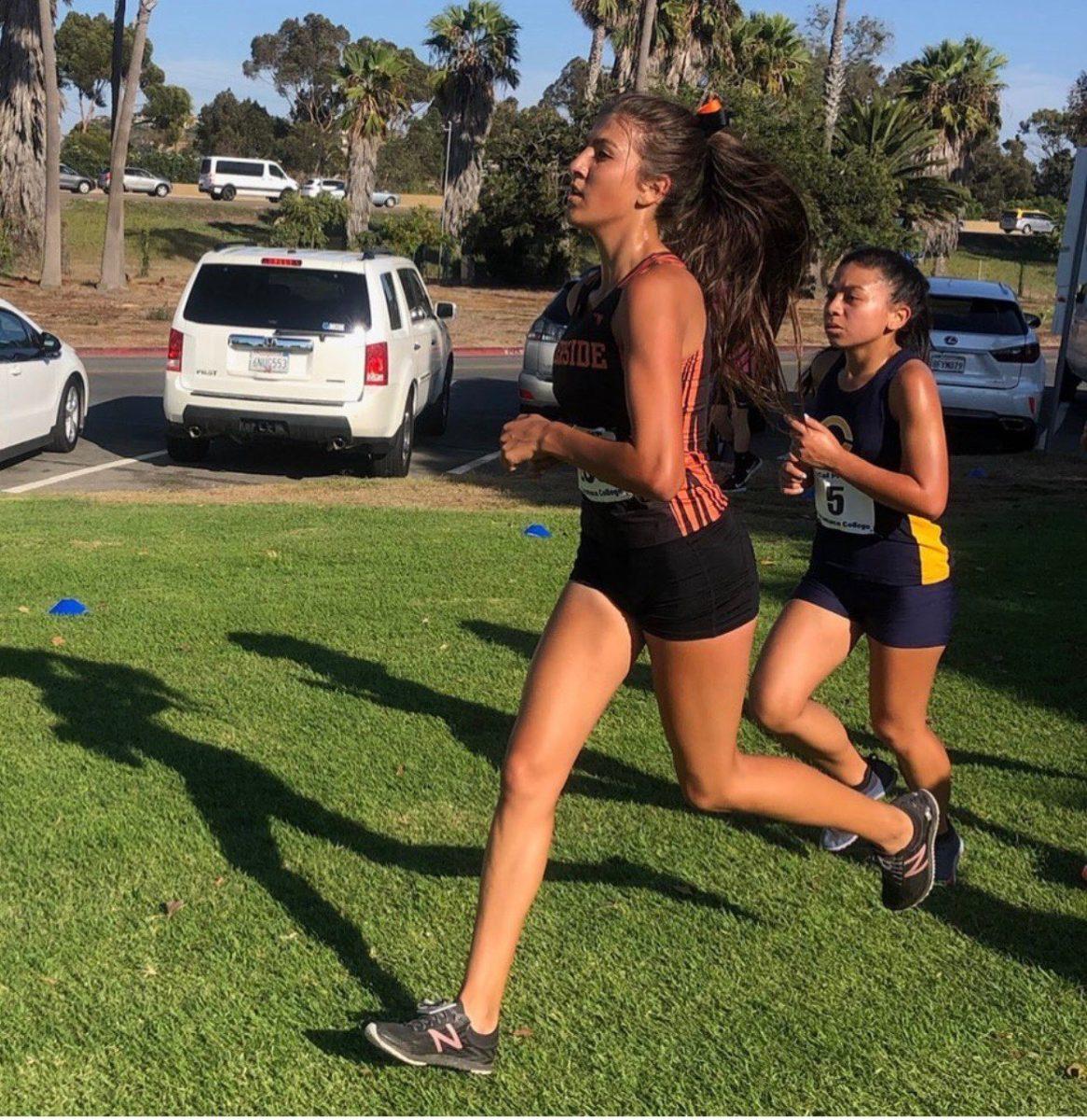 RCC cross country athlete sets example for teammates on and off the track