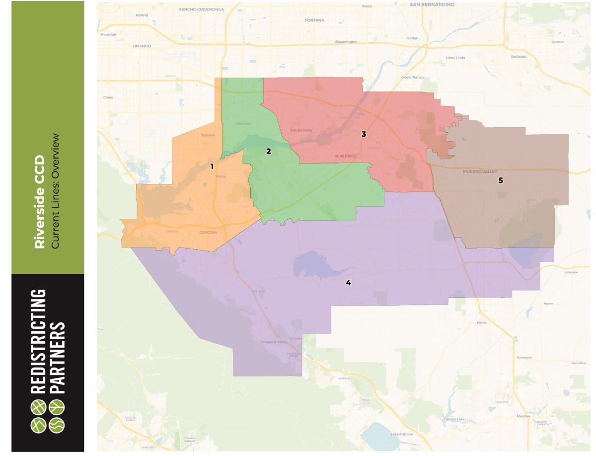 Riverside Community College District redistricting public hearing moved to new date