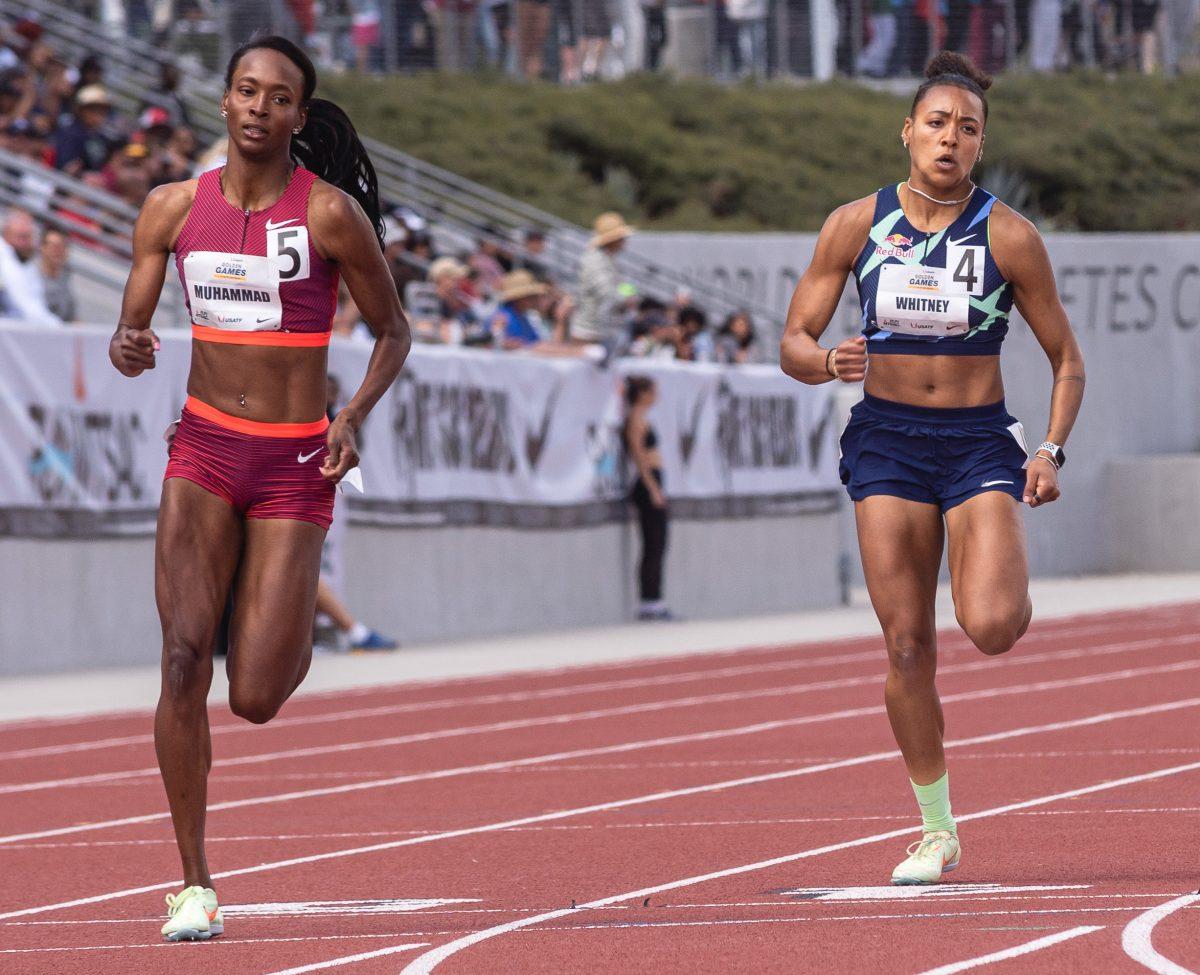 United States of America track and field athletes compete at the Golden Games (gallery)