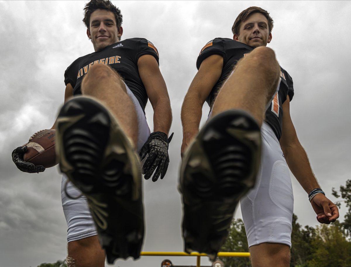 Riverside City College Tiger’s football team welcomes brothers Jake and Reggie Retzlaff to the field this season.

Photo by Stephen Day, Viewpoints