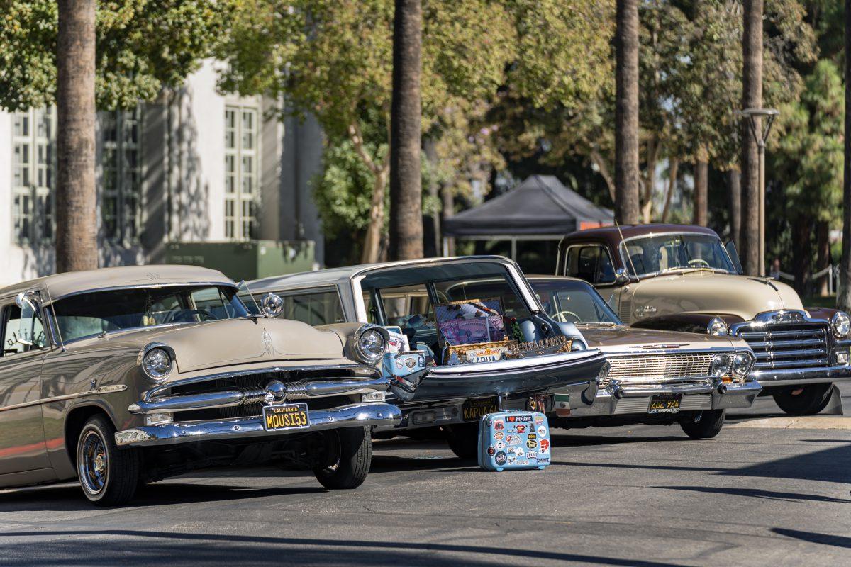 Students were treated to a Lowrider car show, celebrating lowrider culture in America as a part of Hispanic Heritage Month at Riverside City College on Sept 22.

This is the third annual lowrider car show presented by the ASRCC.

Photo by Stephen Day, Viewpoints