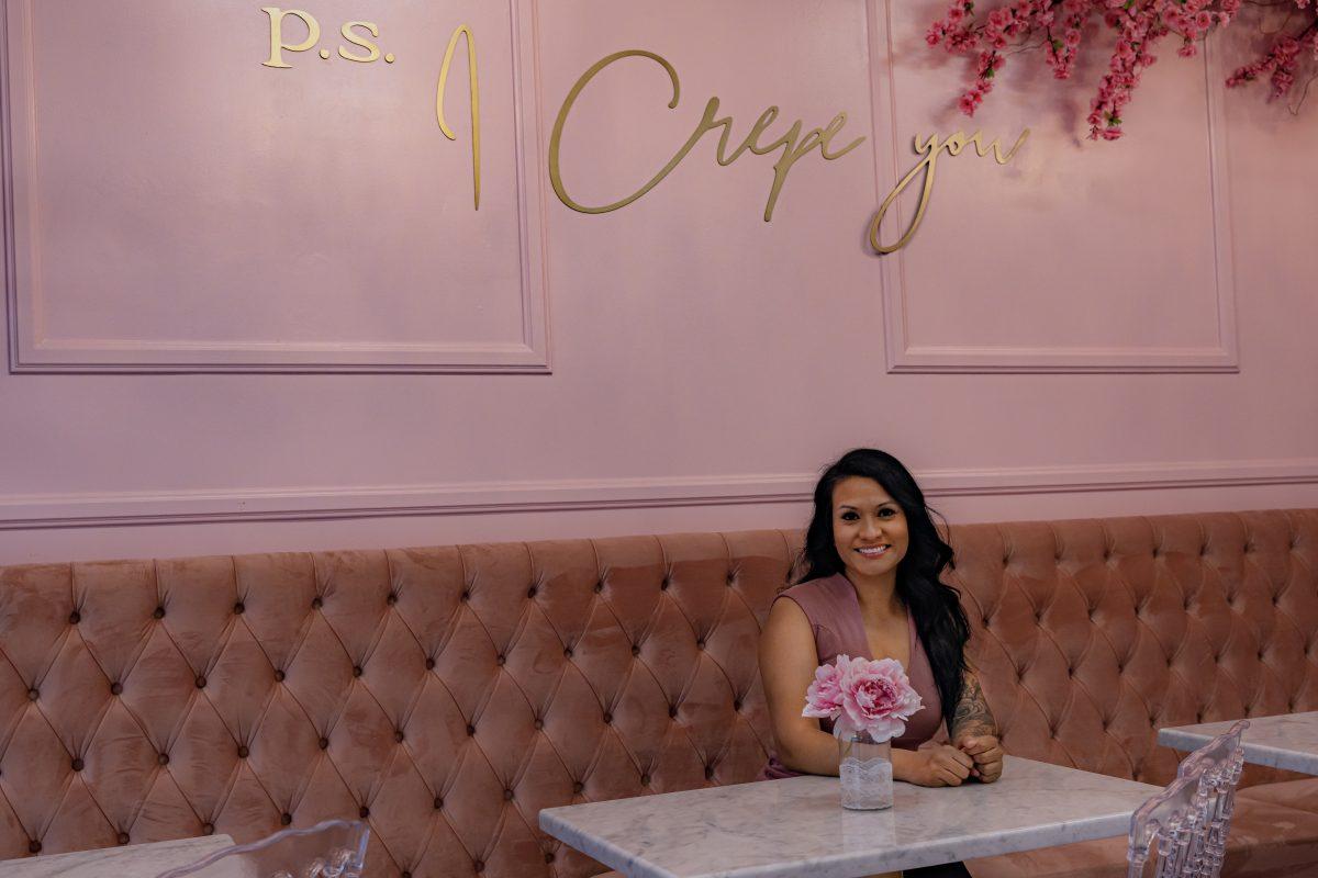 , owner of P.S. I Crepe You, hopes to bring a little of her Hispanic heritage with her in this new adventure. P.S. I Crepe You opened up recently in the Magnolia Town Center Shopping Center in Riverside.

Photo By Stephen Day, Viewpoints.