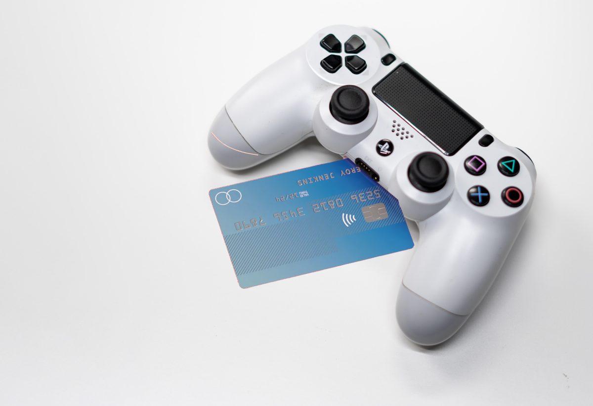 Video Game controller with a credit card slot, with the credit card being slid into it to perform a transaction on Sept 13.

Photo by Stephen Day, Viewpoints.