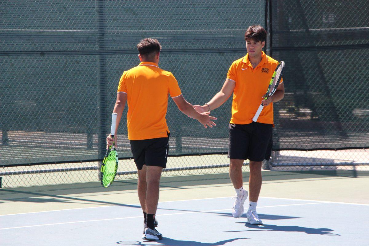 RCC men's tennis sweeps Santa Barbara City College in SoCal regional