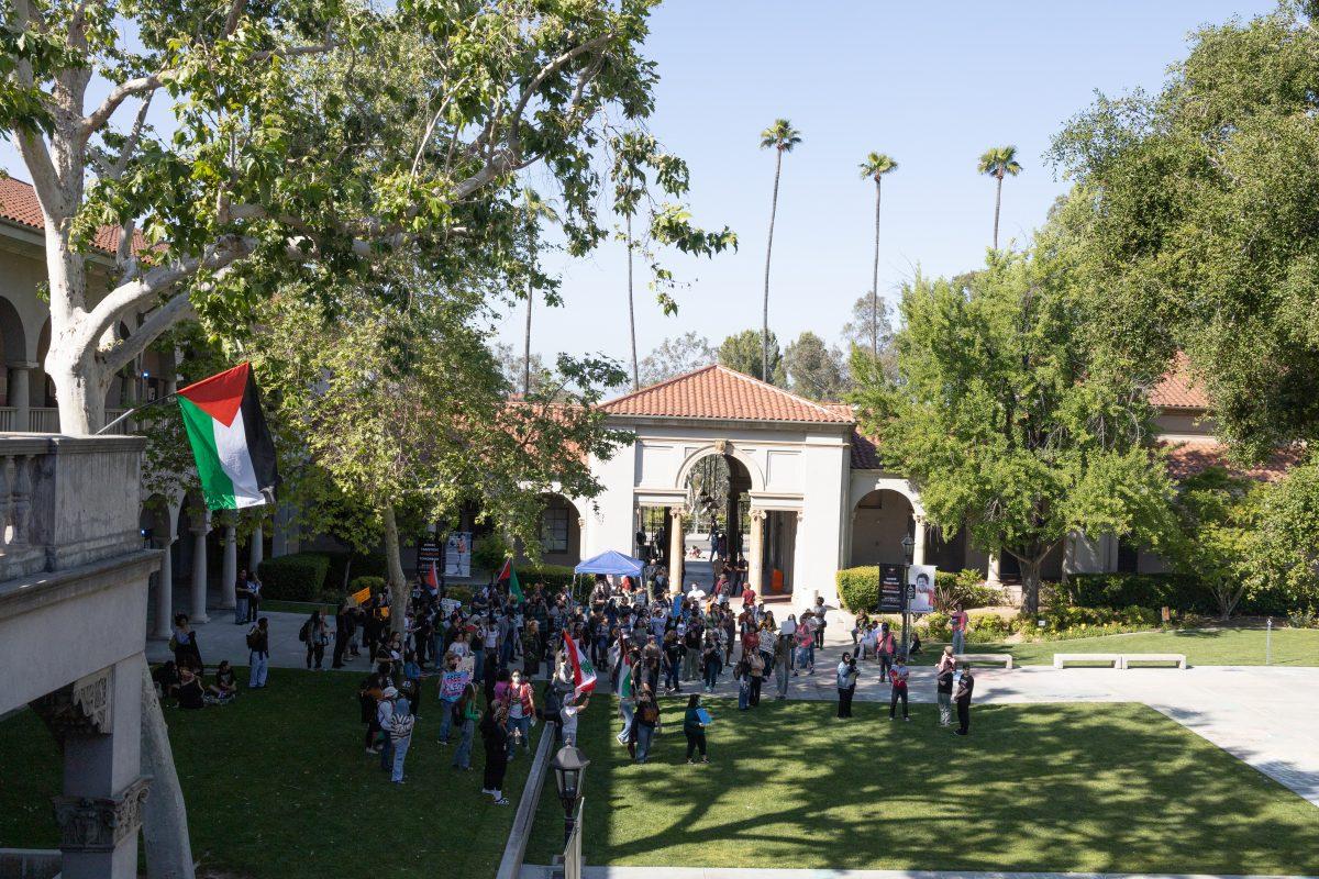 Riverside City College holds pro-palestinian protest and rally