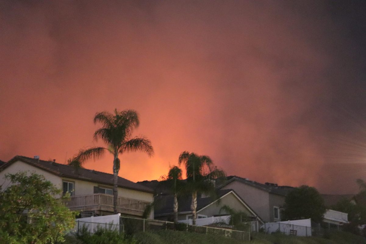 San Bernardino Line Fire getting close to homes on Baseline Street Sept. 6