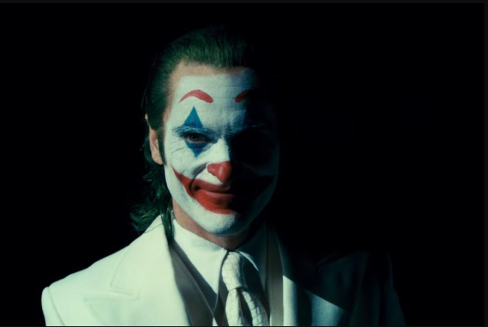 Image of Joaquin Phoenix as Joker in the new movie "Joker: Folie à Deux"