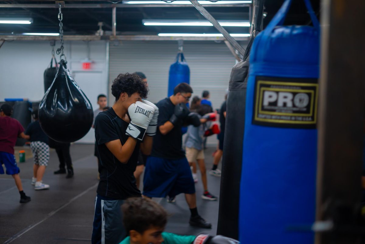 Students at RBA gym 