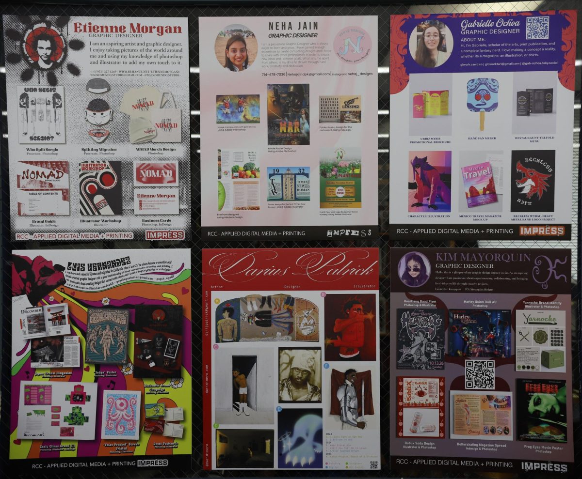 ADM student portfolios on display