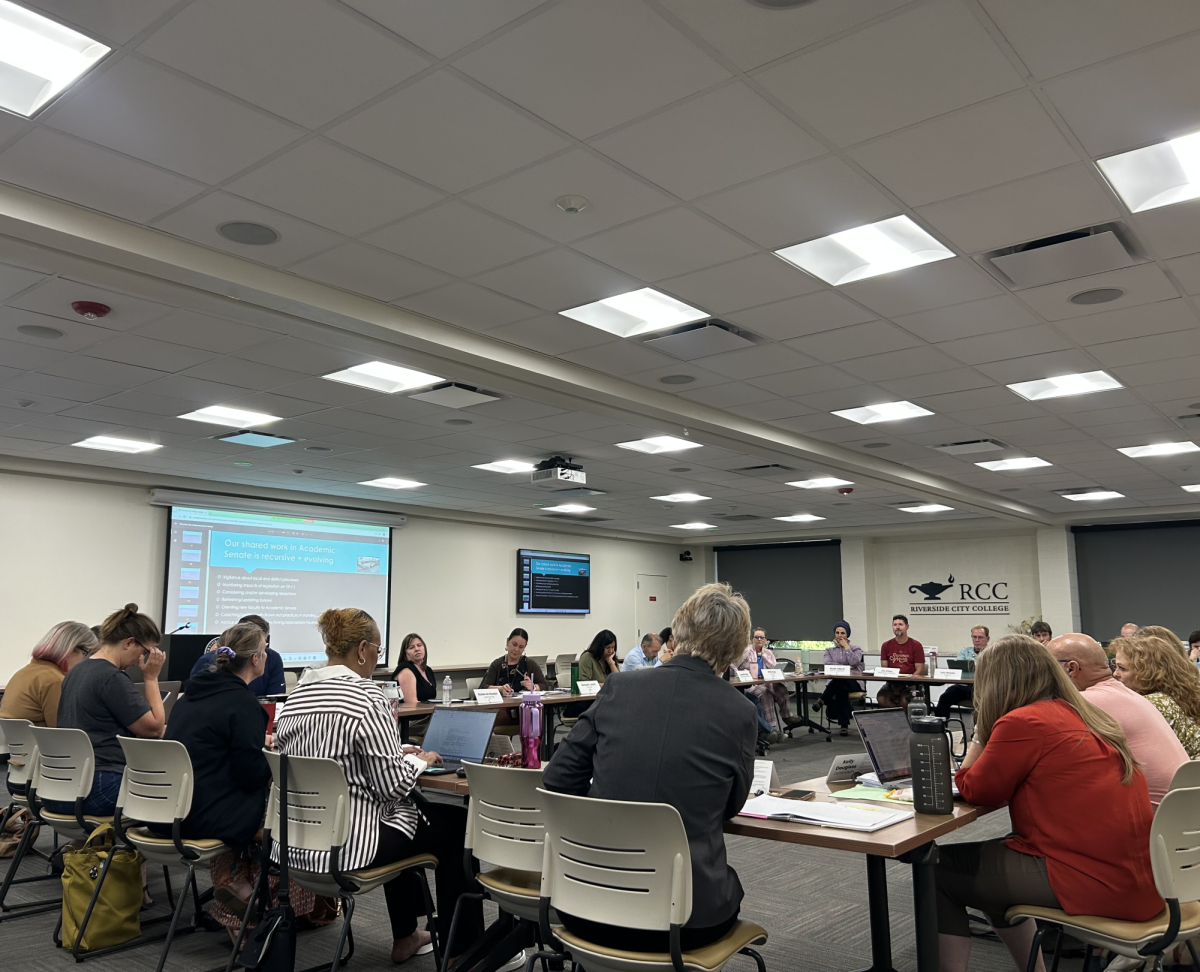 ASRCC Board of Trustees discussing upcoming 2025-2026 academic year                                            