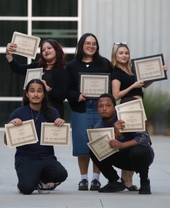 Viewpoints editors posing with their well-earned JACC awards