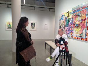 Viewpoints Life Editor Grace Esquibel interviews Cheech Marin at the The Cheech Marin Center for Chicano Art & Culture.